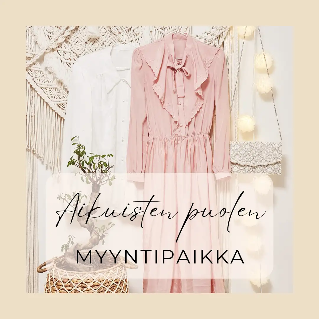 Taika Second Hand Shop – Myyntipaikka – aikuisten puoli Taika Second Hand Shop - Myyntipaikka - aikuisten puoli